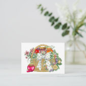 Personal Kitchen Basket Business / Einschließungsk Begleitkarte (Stehend Vorderseite)