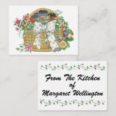 Personal Kitchen Basket Business / Einschließungsk Begleitkarte (Vorne/Hinten)