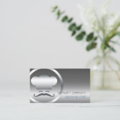Personal Koch Chrome Koch Hat Icon Food Services Visitenkarte (Stehend Vorderseite)