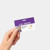 Personal kundenspezifisches Geschäft Ausweis (Handheld)