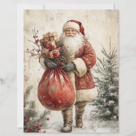 Personal Letter From Santa Claus Lights Elves (Rückseite)