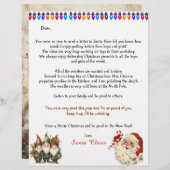 Personal Letter From Santa Claus Lights Elves (Vorne/Hinten)