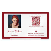 Personal Life Coach Business Card Magnet (Vorderseite)