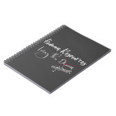 Personal Living the Dream Nightmare HR Notizblock (Linke Seite)