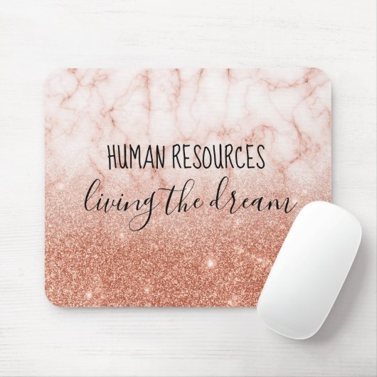 Personal Living the Dream Office Work Spaß Mousepad (Mit Mouse)