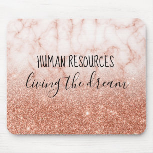 Personal Living the Dream Office Work Spaß Mousepad