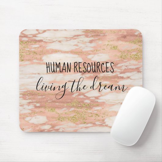 Personal Living the Dream Office Work Spaß Mousepad (Mit Mouse)