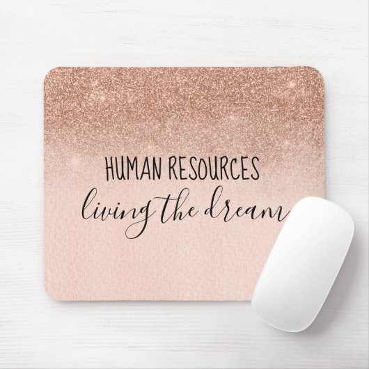 Personal Living the Dream Office Work Spaß Mousepad (Mit Mouse)