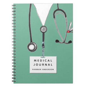 Personal Medical Journal Notizblock