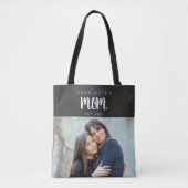 Personal Mom Established from Child Photo Name Tasche (Vorderseite)