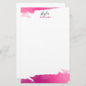 PERSONAL NOTE moderne luxuriöse vergoldete Imitate Briefpapier (Vorne/Hinten)