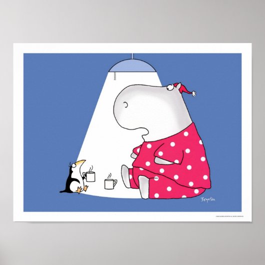 PERSONAL PENGUIN Hot Chocolate Poster von Boynton (Vorne)