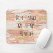 Personal Personalabteilung Referat Spaß Arbeit Mousepad (Mit Mouse)