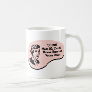 Personal-Personen-Stimme Kaffeetasse