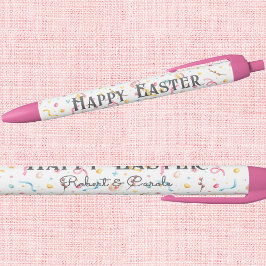 Personal | Pink Happy Oaster Black Ink Kugelschreiber