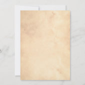 Personal Pirate Birthday Party Invitation Card Einladung (Rückseite)