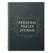 Personal Prayer Journal Notizblock (Vorderseite)
