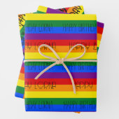 PERSONAL Regenbogenpresse Papier 3 Designs (Beispiel)