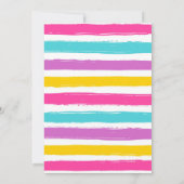 Personal Rock Climbing Birthday Party Invitation Einladung (Rückseite)