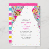 Personal Rock Climbing Birthday Party Invitation Einladung (Vorne/Hinten)