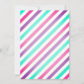 Personal Rock Girl Kletterparadies Geburtstag Einladung (Rückseite)