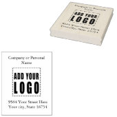 Personal-Rücksendeadresse für Basic Office-Unterne Gummistempel (Stempel)