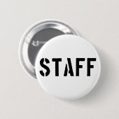 Personal Schwarzweiss Button (Vorne & Hinten)