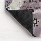 Personal-Sitzung Mousepad (Ecke)