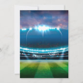 Personal Soccer Birthday Printable Invitation Einladung (Rückseite)