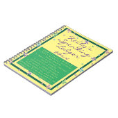 Personal Spending Ledger Budget Butterfly Notebook Notizblock (Linke Seite)