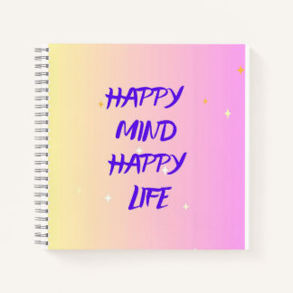 Personal Spiral Notebook – Motivational Notizblock