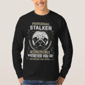 Personal Stalker Ladys Mops Lover Shirt Essential (Vorderseite)