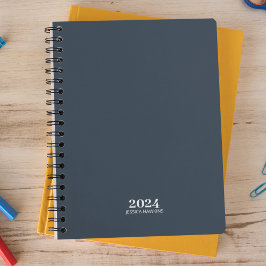 Personal Stationery ・ Indigo Navy Blue Weekly Planer