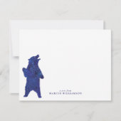 Personal Stationery Mitteilungskarte (Vorderseite)