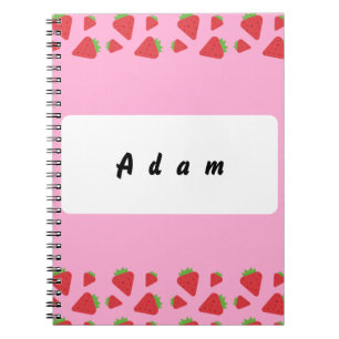 Personal Strawberry Notizblock