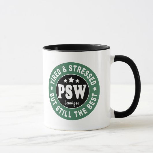 Personal Support-Mitarbeiter-Tasse Tasse (Rechts)
