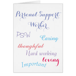 Personal Support Worker PSW