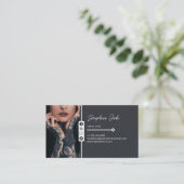 Personal Tattoo Artist Business Card Visitenkarte (Stehend Vorderseite)