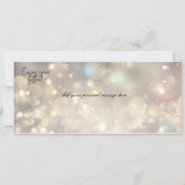 Personal Tattoo Birthday Geschenkgutschein Einladung (Rückseite)