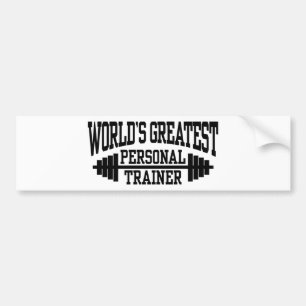 Personal Trainer Autoaufkleber