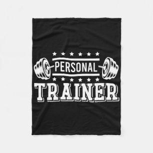 Personal Trainer Bodybuilding Fitness Instructor W Fleecedecke