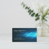 Personal Trainer Business Card Flashback Visitenkarte (Stehend Vorderseite)