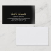 Personal Trainer Business Card für moderne Fitness Visitenkarte (Vorne/Hinten)