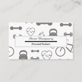 Personal Trainer Business Card Visitenkarte