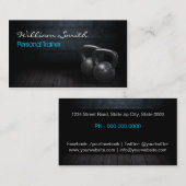 Personal Trainer Business card Visitenkarte (Vorne/Hinten)