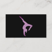 Personal Trainer Business Card Visitenkarte (Rückseite)