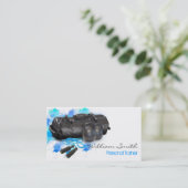 Personal Trainer Business card Visitenkarte (Stehend Vorderseite)