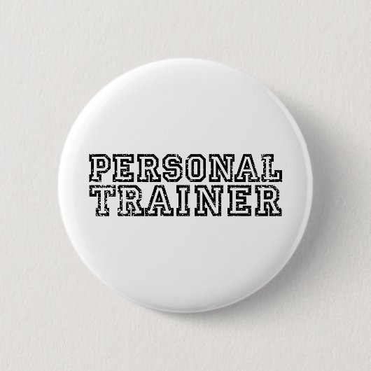 Personal Trainer Button (Vorderseite)