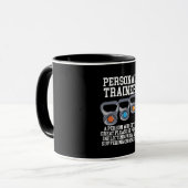 Personal Trainer Definition Tasse (Vorderseite Links)