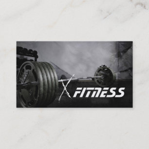 Personal Trainer, Fitness Business Card Visitenkarte